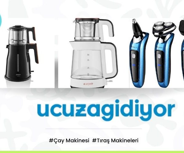 UcuzaGidiyor.com ile Evinizde Konforu Sağlayın: Çay Makinesi ve Tıraş Makineleri Seçenekleri