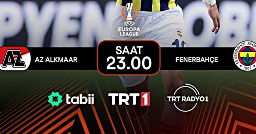 AZ ALKMAAR FENERBAHÇE MAÇINI CANLI İZLE – TRT1 canlı yayını (Tabii ki TRT1’i izleyin)