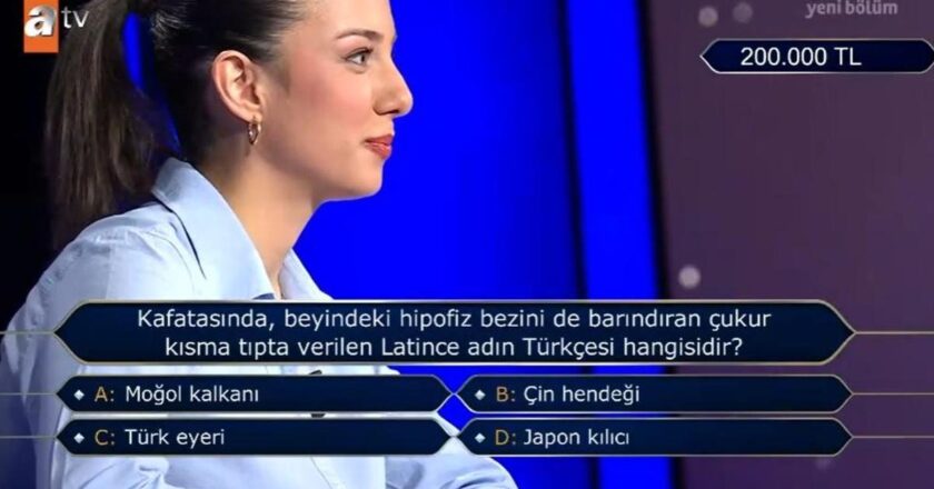 Kafatasındaki deliğin adı! Hipofiz bezinin bulunduğu çukur! Türk eyer var mı?