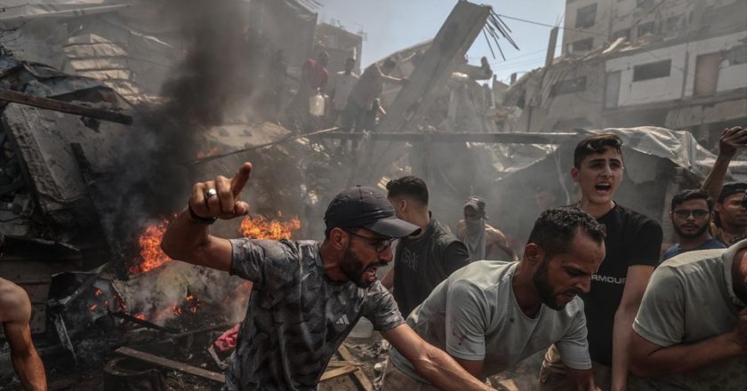 İsrail, Gazze’deki yardım dağıtım noktalarında bir ayda 549 Filistinliyi öldürdü
