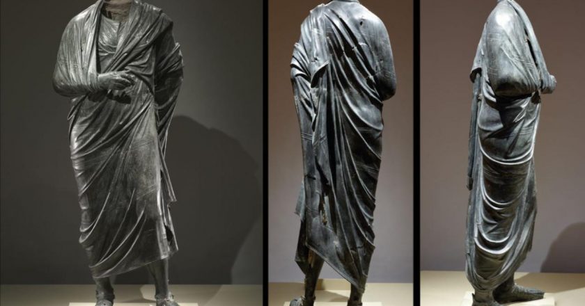 Marcus Aurelius’un heykeli 65 yıl sonra ait olan topraklara getirildi