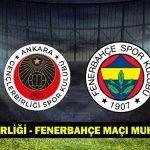 GENCLERBIRENGENCE -Fennerbahce maçı muhtemelen 11 yıllık personel olacak! Genclerbyrigy