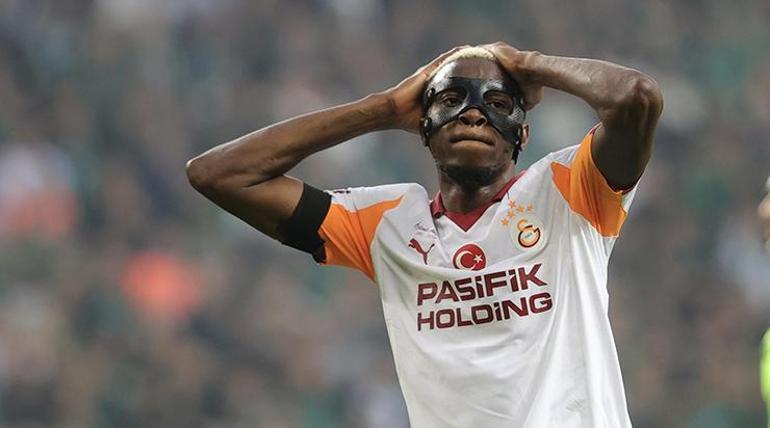 Galatasaray hazırlıklarını tamamladı Victor Osimhen…