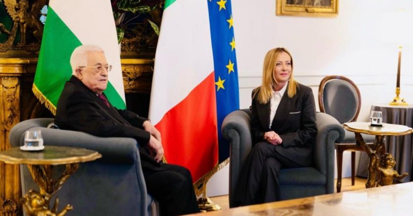İtalya Başbakanı Meloni, Roma’da Filistin Devlet Başkanı Abbas ile görüştü Dünya Haberleri