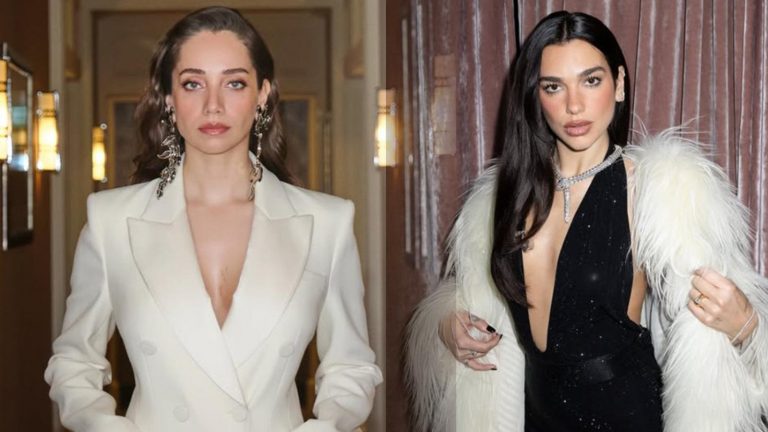 Özge Özacar Dua Lipa’nın özel davetinde! Cesur seçimi tam not aldı
